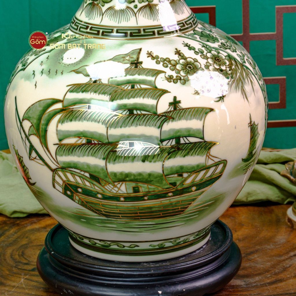 Tỏi Bình Tài Lộc Thuận Buồm Xuôi Gió Mã Đáo Thành Công Huỳnh Bảo Vẽ Vàng