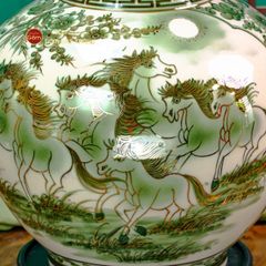 Tỏi Bình Tài Lộc Thuận Buồm Xuôi Gió Mã Đáo Thành Công Huỳnh Bảo Vẽ Vàng