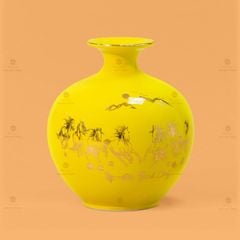 Quả Hút Lộc Men Màu Mã Đáo Thành Công Vẽ Vàng