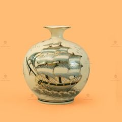 Quả Hút Lộc Phú Quý Mãn Đường Thuận Buồm Xuôi Gió Vẽ Vàng