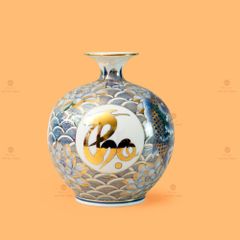 Quả Hút Lộc Phúc Lộc Thọ Niên Niên Hữu Dư Vẽ Vàng