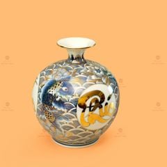 Quả Hút Lộc Phúc Lộc Thọ Niên Niên Hữu Dư Vẽ Vàng