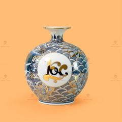 Quả Hút Lộc Phúc Lộc Thọ Niên Niên Hữu Dư Vẽ Vàng