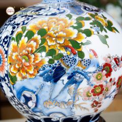 Quả Hút Lộc Thuận Buồm Xuôi Gió Hồng Vận Én Đào Bạch Bảo Vẽ Vàng