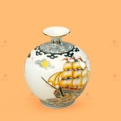 Quả Hút Lộc Thuận Buồm Xuôi Gió Hồng Vận Én Đào Vẽ Vàng