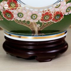 Quả Hút Lộc Vạn Sự Như Ý Tứ Hoa Phú Quý Lục Bảo Vẽ Vàng