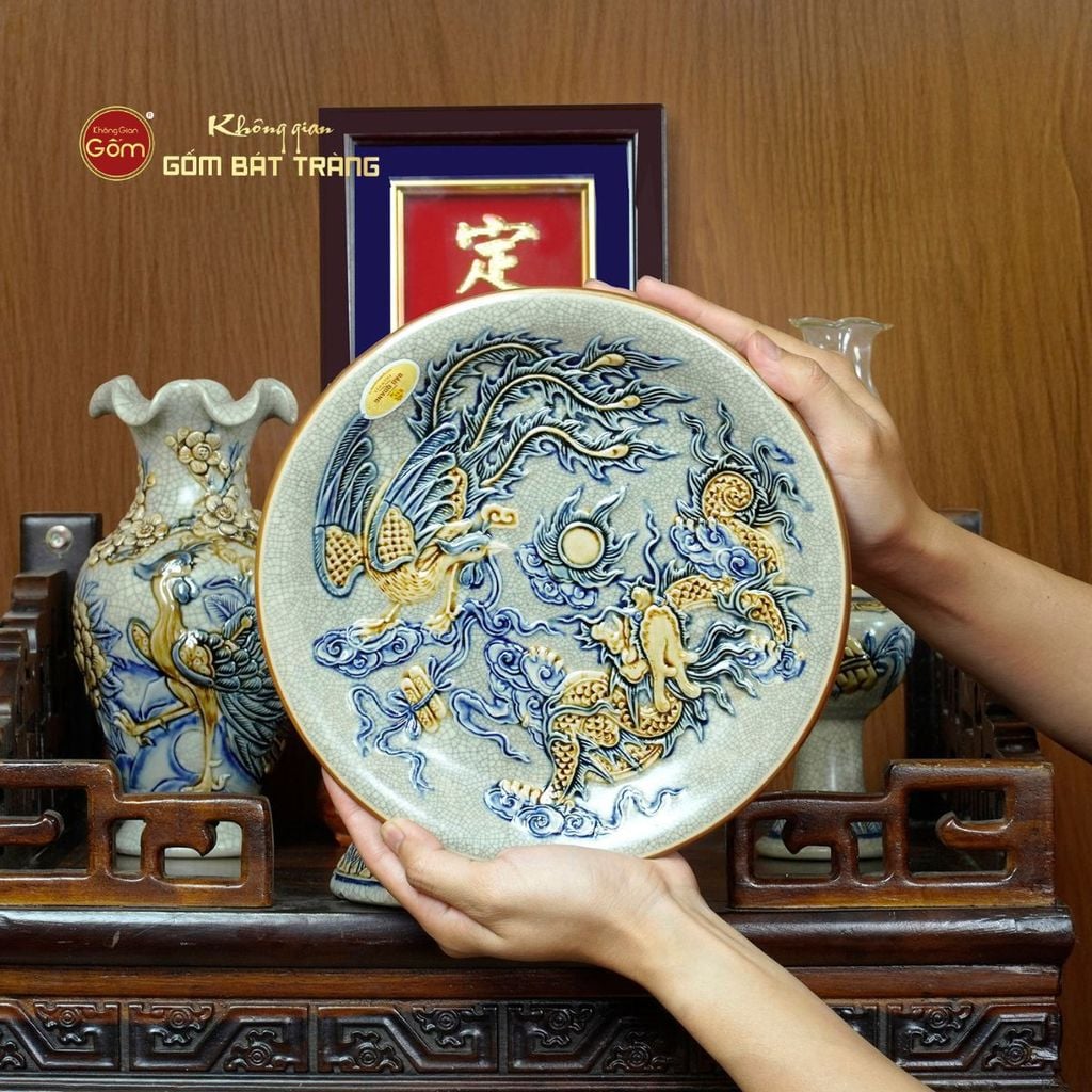 [Set Cơ Bản] Bộ Đồ Thờ Ông Táo Men Rạn (6 món)