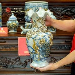 [Set Cơ Bản] Bộ Đồ Thờ Phật Men Rạn (11 món)