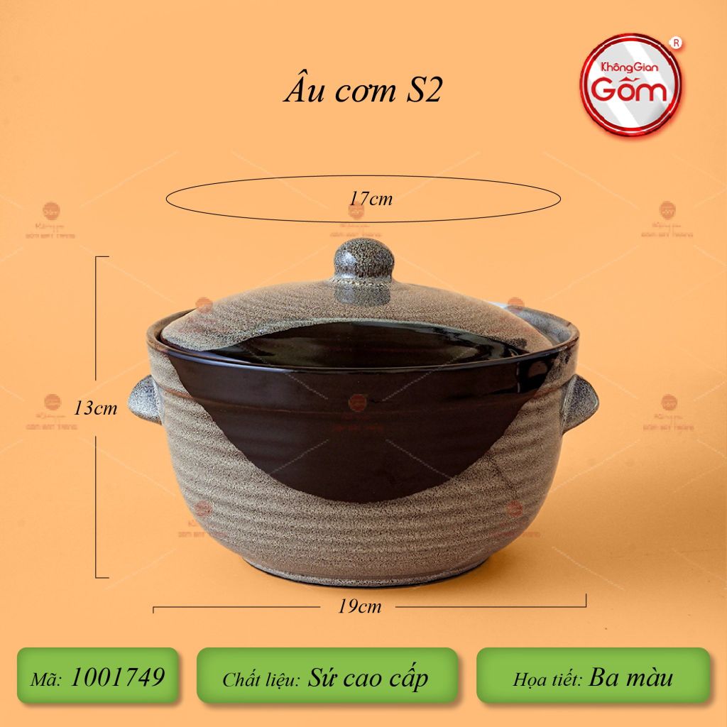 Bộ Bàn Ăn 6 Người (12 món) Men Hỏa Biến Ba Màu