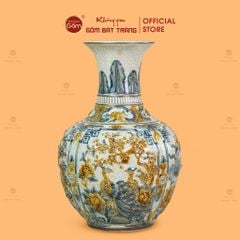 Tỏi Bình Men Rạn Tứ Cảnh