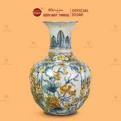 Tỏi Bình Men Rạn Tứ Cảnh