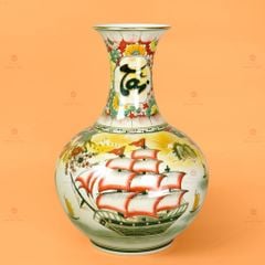 Tỏi Bình Tài Lộc Thuận Buồm Xuôi Gió Mã Đáo Thành Công Kim Bảo Vẽ Vàng