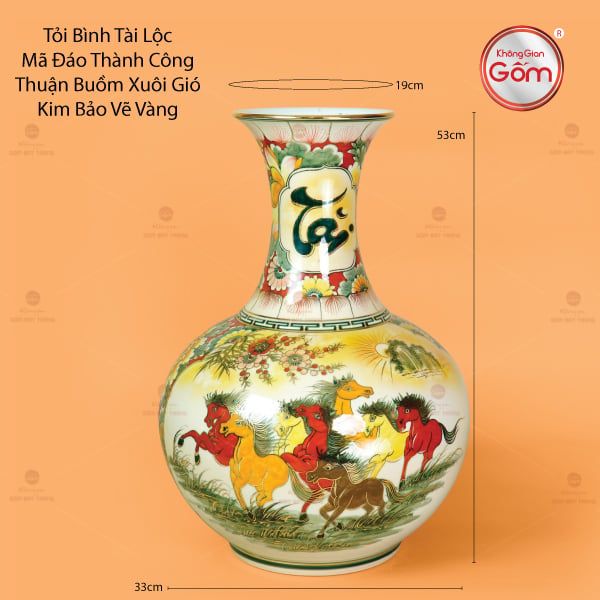 Tỏi Bình Tài Lộc Mã Đáo Thành Công Thuận Buồm Xuôi Gió Kim Bảo Vẽ Vàng