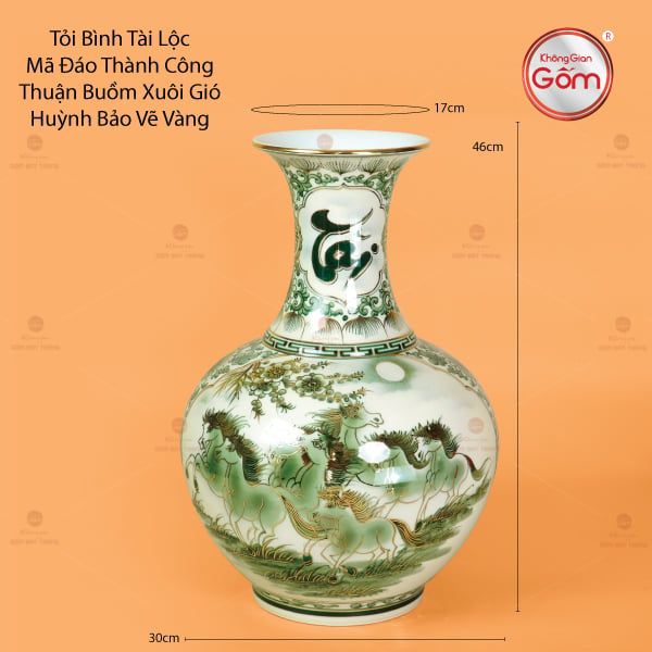 Tỏi Bình Tài Lộc Mã Đáo Thành Công Thuận Buồm Xuôi Gió Huỳnh Bảo Vẽ Vàng