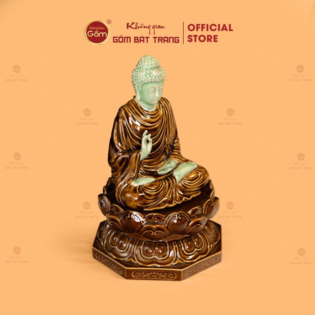 Bộ Tượng Sa Bà Ngồi Có Đế