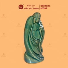 Tượng Di Lặc Ngũ Phúc Men Xanh Ngọc