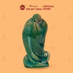 Tượng Di Lặc Ngũ Phúc Men Xanh Ngọc