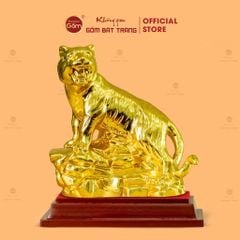 Tượng Hổ Vẽ Vàng