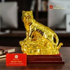 Tượng Hổ Vẽ Vàng