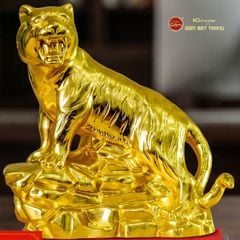 Tượng Hổ Vẽ Vàng