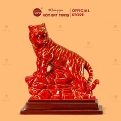 Tượng Hổ Vẽ Vàng