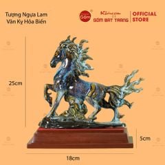 Tượng Ngựa Lam Vân Kỵ Hỏa Biến