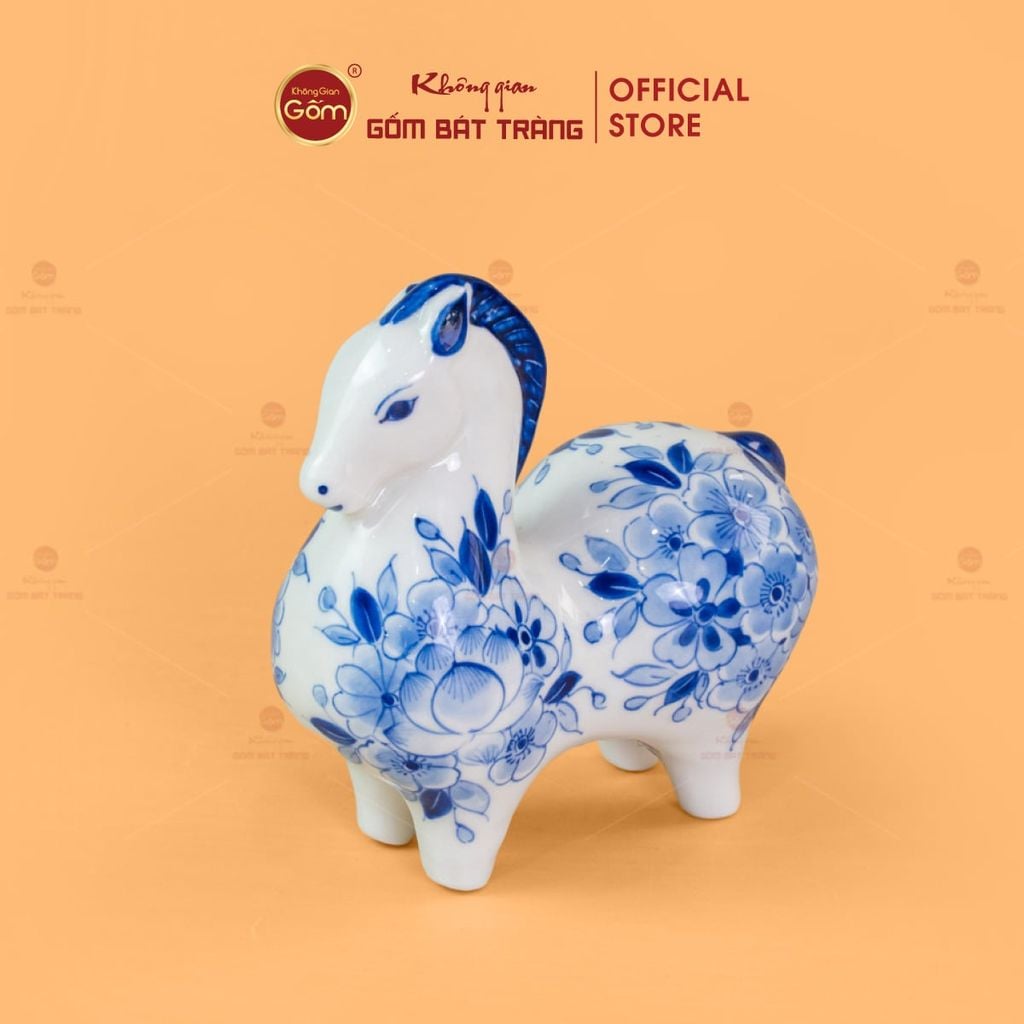 Tượng Ngựa Men Lam