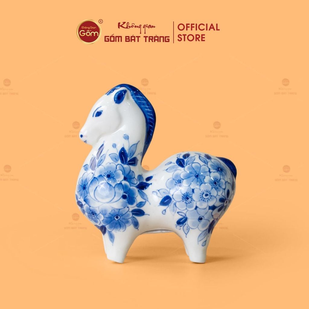 Tượng Ngựa Men Lam