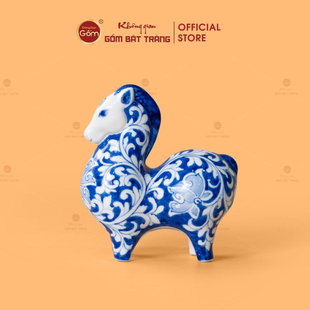 Tượng Ngựa Men Lam