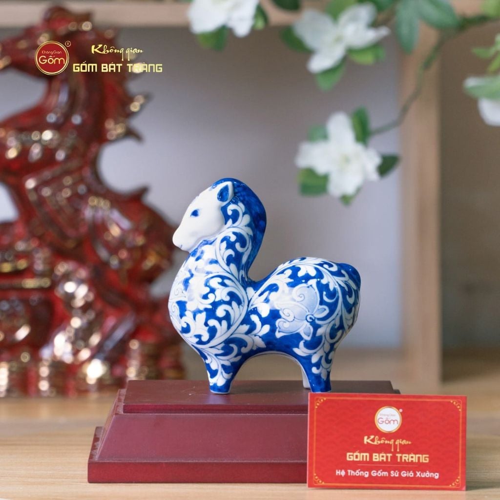 Tượng Ngựa Men Lam