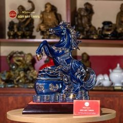 Tượng Ngựa Thanh Mã Phú Quý