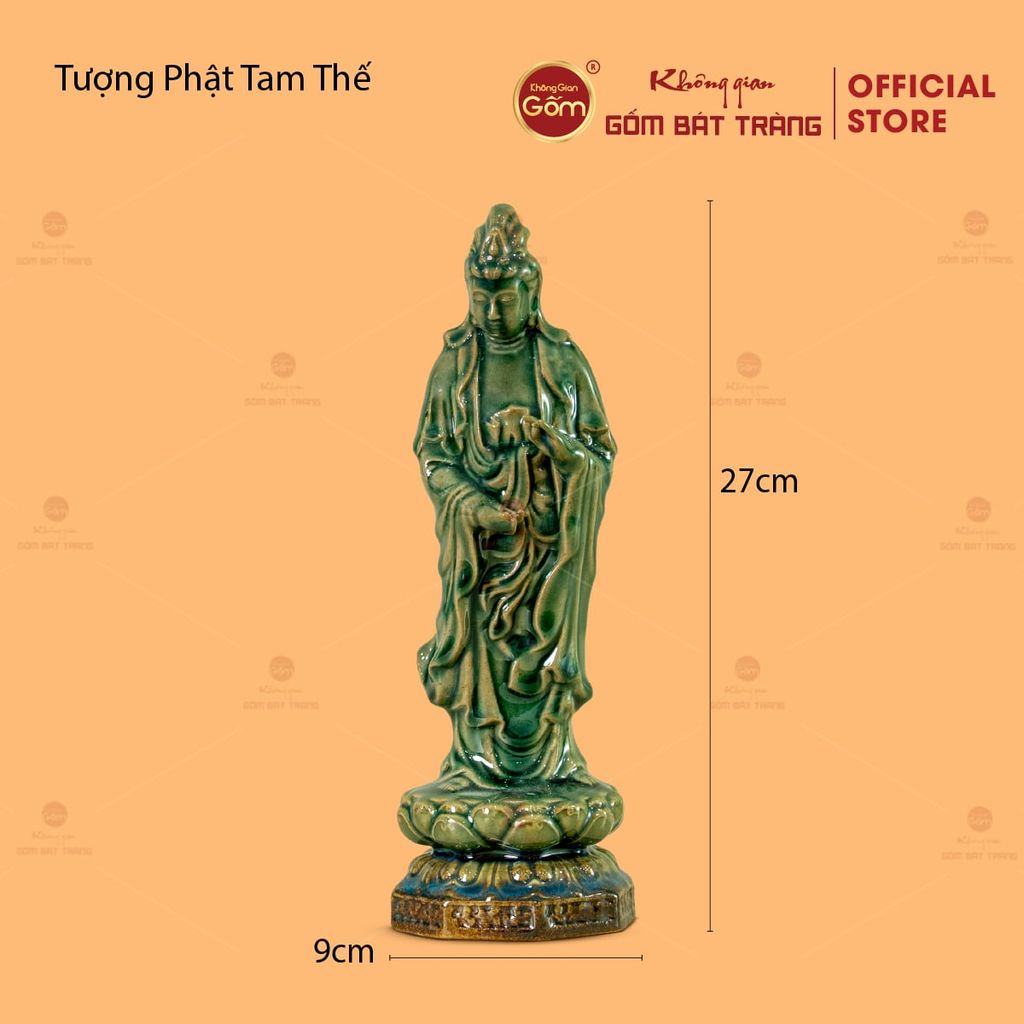 Bộ 3 Tượng Phật Tam Thế