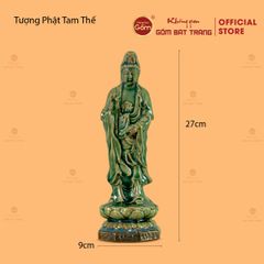 Bộ 3 Tượng Phật Tam Thế
