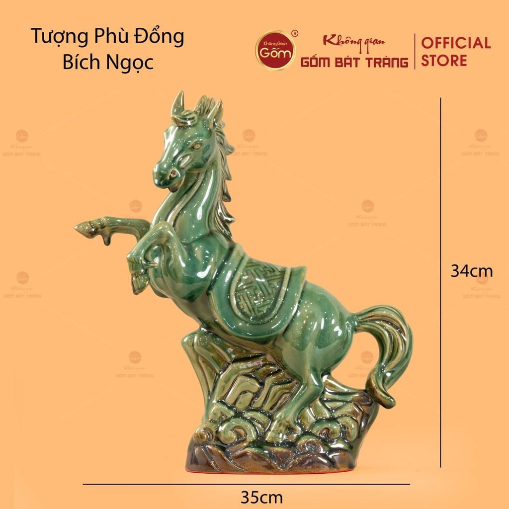 Tượng Ngựa Phù Đổng Bích Ngọc
