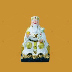 Tượng Thần Tài Thổ Địa Ghế Đá Trân Châu