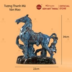 Tượng Ngựa Thanh Mã Vân Mao
