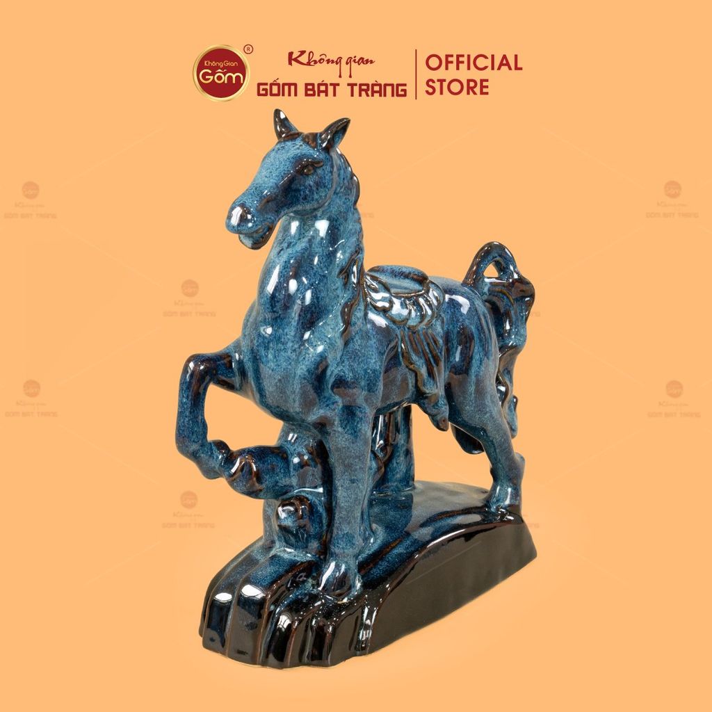 Tượng Ngựa Thanh Mã Vân Mao