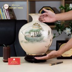 Quả Hút Lộc Thuận Buồm Xuôi Gió Phú Quý Mãn Đường Huỳnh Bảo Vẽ Vàng