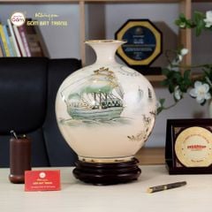 Quả Hút Lộc Thuận Buồm Xuôi Gió Phú Quý Mãn Đường Huỳnh Bảo Vẽ Vàng