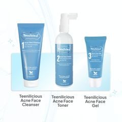 Teenilicious Acne Face Gel Hỗ Trợ Giảm Mụn Dành Cho Da Dầu Mụn & Da Nhạy Cảm 30g