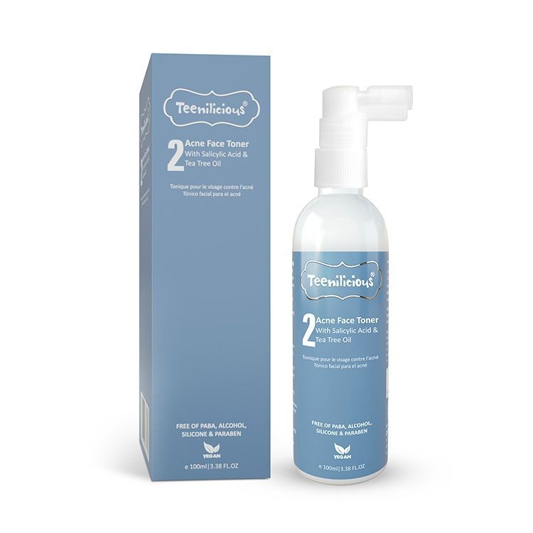 Nước Cân Bằng Dạng Xịt Teenilicious Acne Face Toner Dành Cho Da Mụn và Nhạy Cảm 100ml