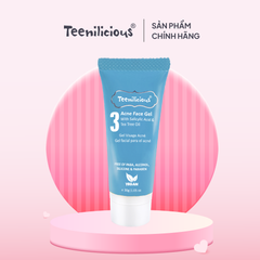Gel Chấm Mụn Teenilicious Acne Face Gel Hỗ Trợ Giảm Mụn Dành Cho Da Dầu Mụn & Da Nhạy Cảm 15g