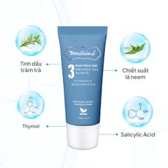 Gel Chấm Mụn Teenilicious Acne Face Gel Hỗ Trợ Giảm Mụn Dành Cho Da Dầu Mụn & Da Nhạy Cảm 15g