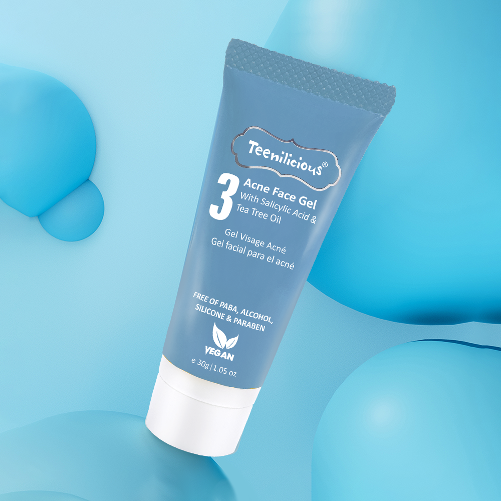 Gel Chấm Mụn Teenilicious Acne Face Gel Hỗ Trợ Giảm Mụn Dành Cho Da Dầu Mụn & Da Nhạy Cảm 15g