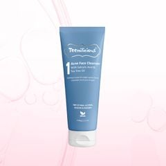 Sữa Rửa Mặt Teenilicious Acne Face Cleanser Giúp Làm Sạch Sâu, Giảm Mụn Dành Cho Da Dầu Mụn và Nhạy Cảm 60g