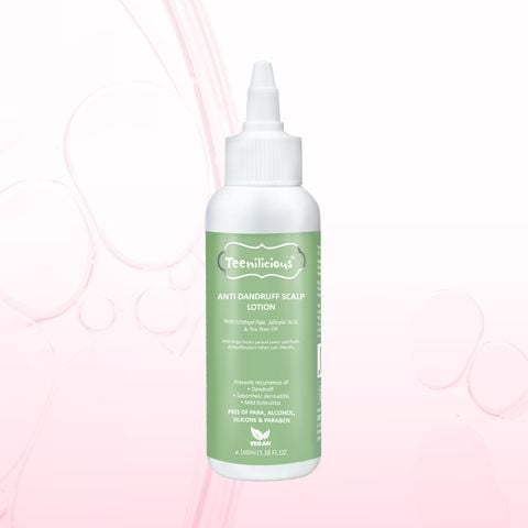 Sữa Dưỡng Ẩm Da Đầu Teenilicious Anti Dandruff Scalp Lotion – Hỗ Trợ Giảm Gàu Và Nuôi Dưỡng Tóc Mềm Mượt – 100ml
