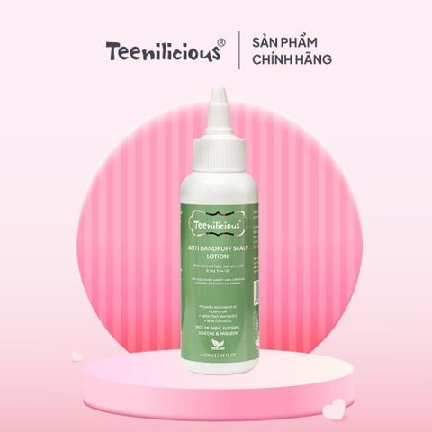 Sữa Dưỡng Ẩm Da Đầu Teenilicious Anti Dandruff Scalp Lotion – Hỗ Trợ Giảm Gàu Và Nuôi Dưỡng Tóc Mềm Mượt – 100ml