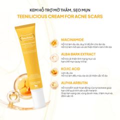 Kem Mờ Thâm, Sẹo Mụn Teenilicious Cream For Acne Scars 25g