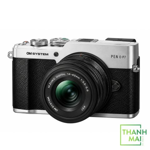 Bộ máy ảnh OM SYSTEM PEN Mirrorless Camera kèm Kit M.Zuiko Digital 14-42mm F3.5-5.6 III