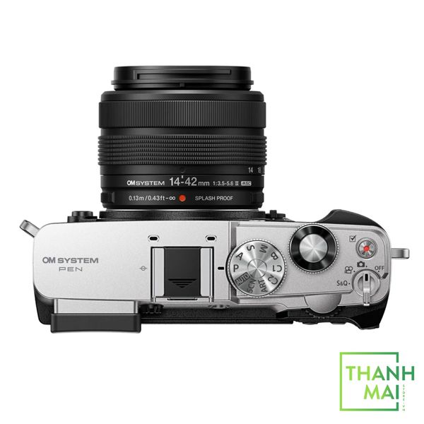 Bộ máy ảnh OM SYSTEM PEN Mirrorless Camera kèm Kit M.Zuiko Digital 14-42mm F3.5-5.6 III